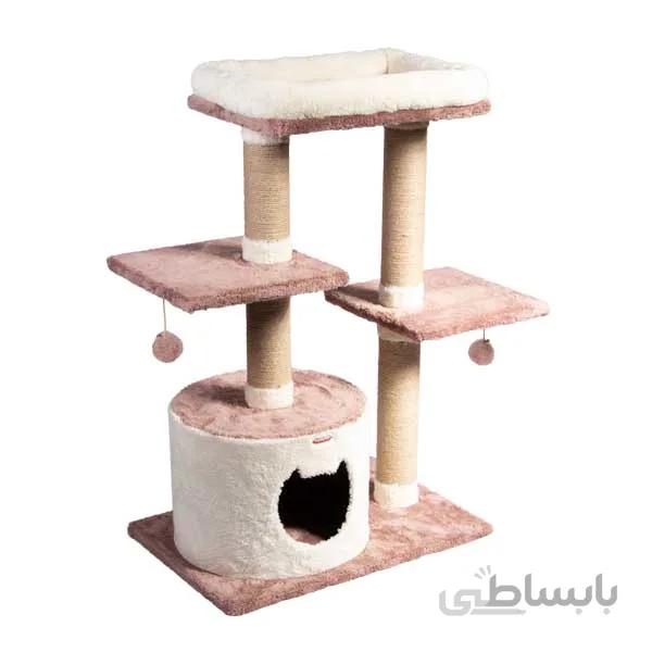 اسکرچر، لانه، جای خواب و درخت گربه مدل اقاقیا برند کدیپک ا Kedipek Cat Scratcher Aghaghiya Model