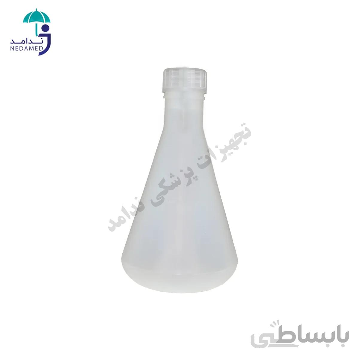 ارلن آزمایشگاهی در پیچ دار ظرفیت 500 میلی لیتر