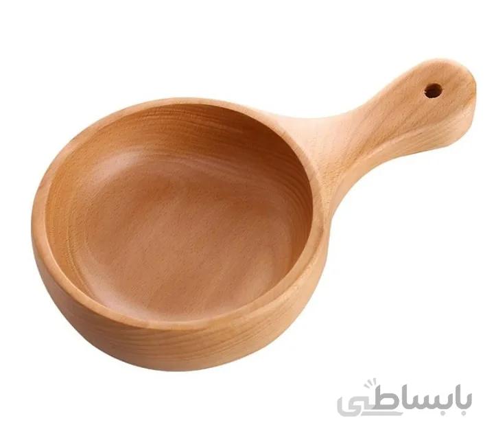 ظرف غذای چوبی کد ۱۰۱۷۸۶
