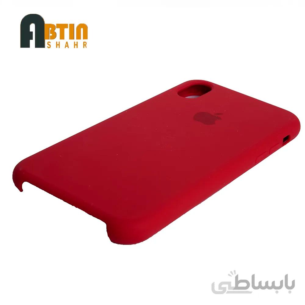 کاور سیلیکونی داخل مخمل آیفون X/XS/10
