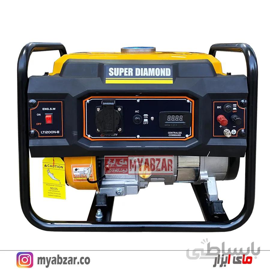 موتور برق 1 کیلووات دیاموند مدل SUPER DIAMOND LT1200N-8