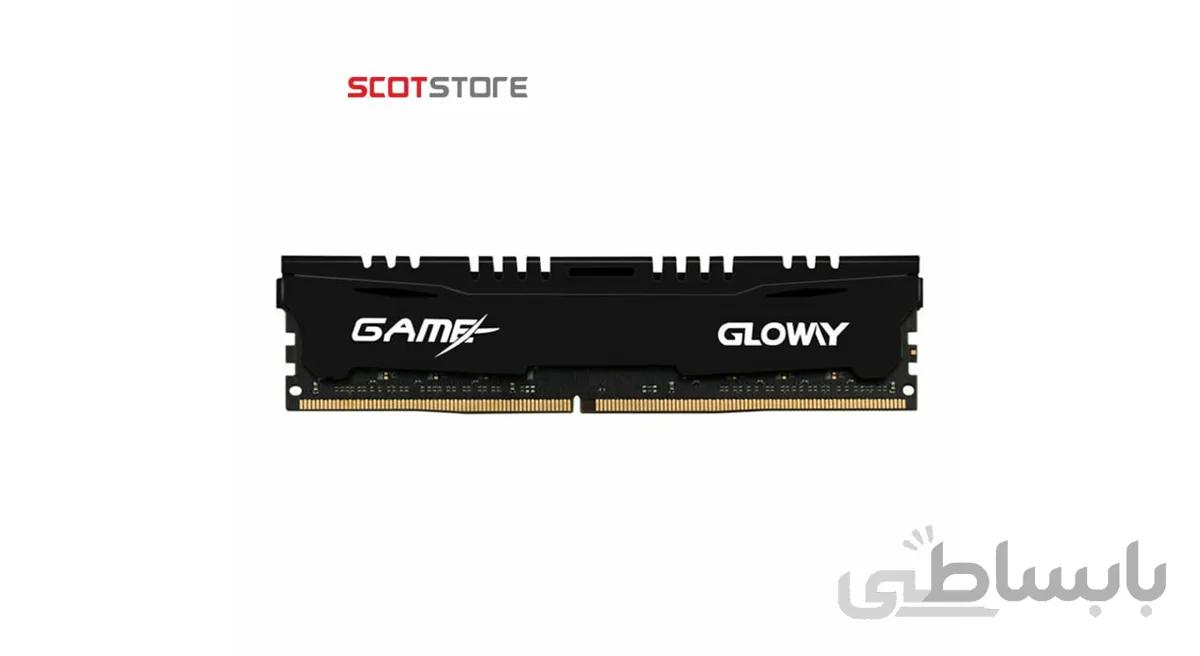 رم دسکتاپ DDR4 گلووی ۴ گیگابایت مدل CL17 تک کاناله ۲۴۰۰ مگاهرتز