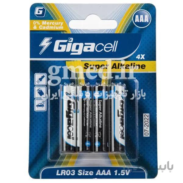 باتری قلمی گیگا سل GIGACELL مدل SUPER ALKALINE ساخت چین