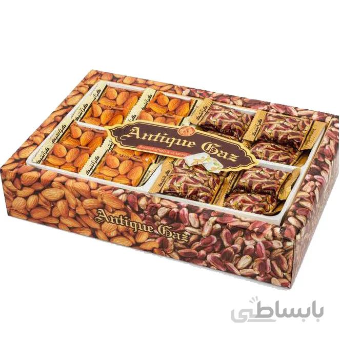 گز لقمه ای مخلوط 25% آنتیک کد G-100