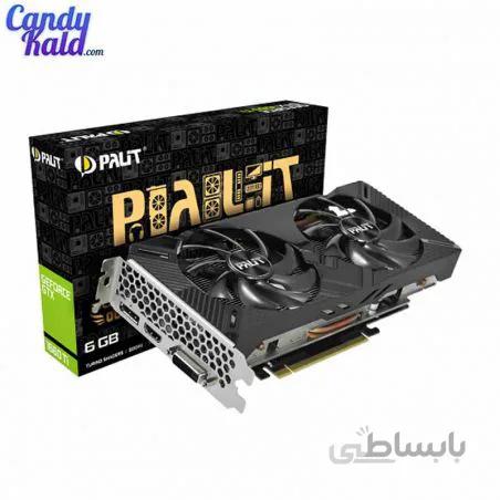 کارت گرافیک پلیت GeForce GTX 1660 Ti Dual ا Palit GeForce GTX 1660 Ti Dual Graphics Card