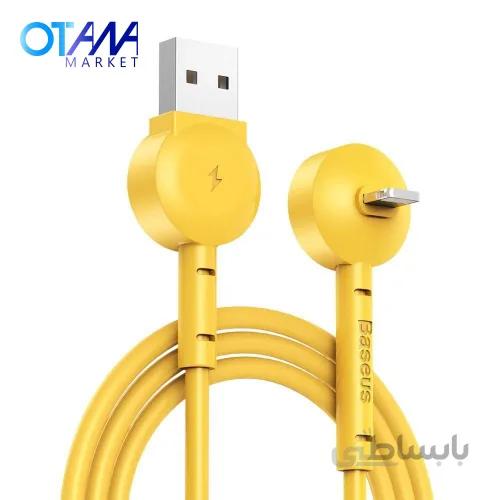 کابل تبدیل USB به لایتنینگ باسئوس مدل CALQX-02 طول 1 متر