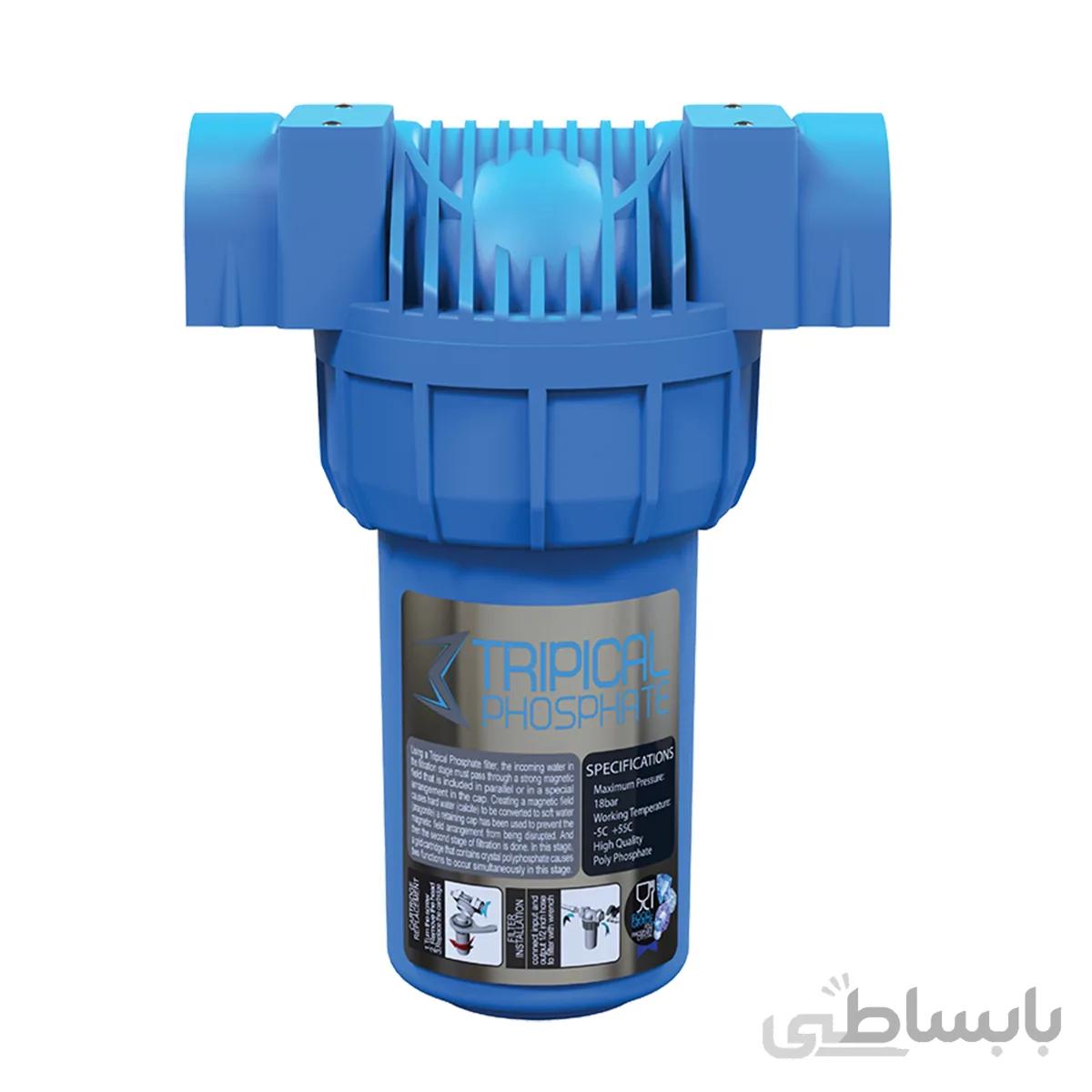 فیلتر پلی فسفات و مغناطیس کارینو مدل تریپیکال