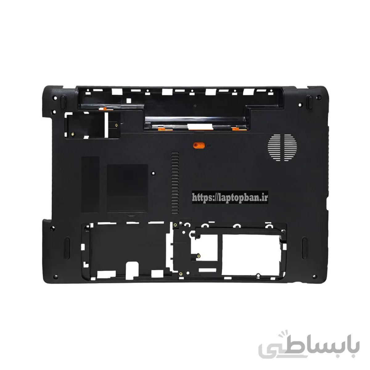 قاب کف لپ تاپ ایسر Acer Aspire 5750-P5WE0 مشکی ا Acer Aspire 5750-P5WE0 Black Base Bottom Cover