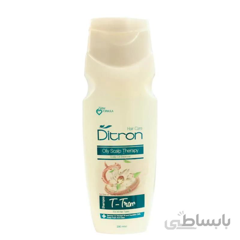 شامپو متعادل کننده چربی پوست سر دیترون ا Ditron Hair Care T-Tron Oily Scalp Therapy Shampoo