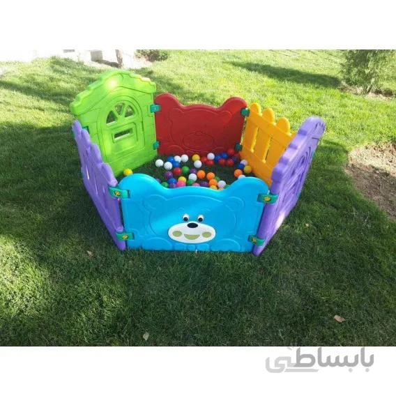 استخر توپ شادی ۶ ضلعی