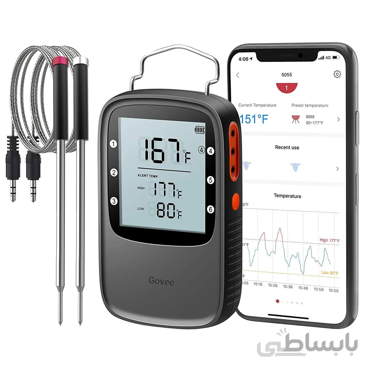 دماسنج گوشت بلوتوث Govee