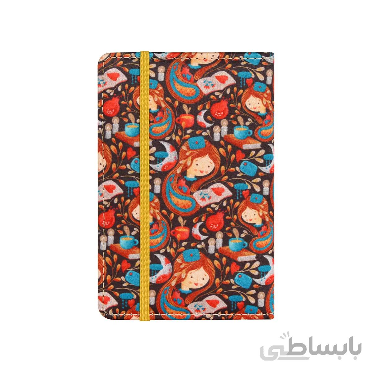 دفترچه خط دار صحافی قطع جیبی sjk81