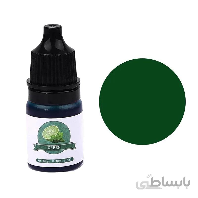 رنگ مایع شمع اسانس دار لیمویی