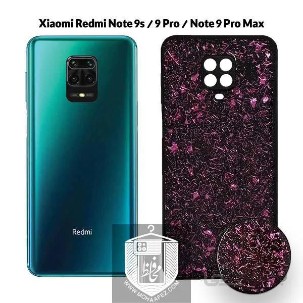 قاب اکلیلی شیائومی Redmi Note 9s / Note 9 Pro / Note 9 Pro Max به همراه پاپ سوکت کد XM339