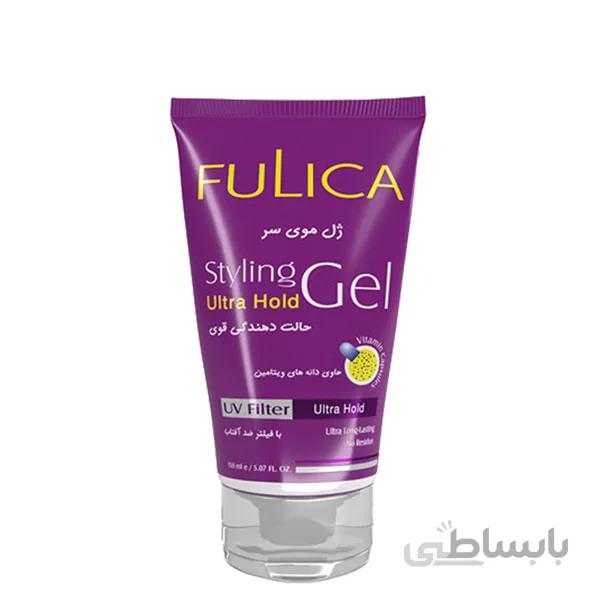 ژل مو فولیکا مدل Ultra Hold با حالت دهندگی قوی