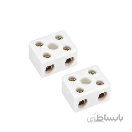 ترمینال سرامیکی المنت 4 پین کوچک 5 آمپر مناسب اتصالات المنت میله ای