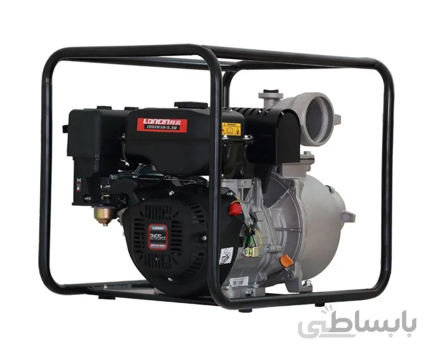 موتور پمپ بنزینی 4 اینچ لانسین مدل LC100ZB30-5.5Q