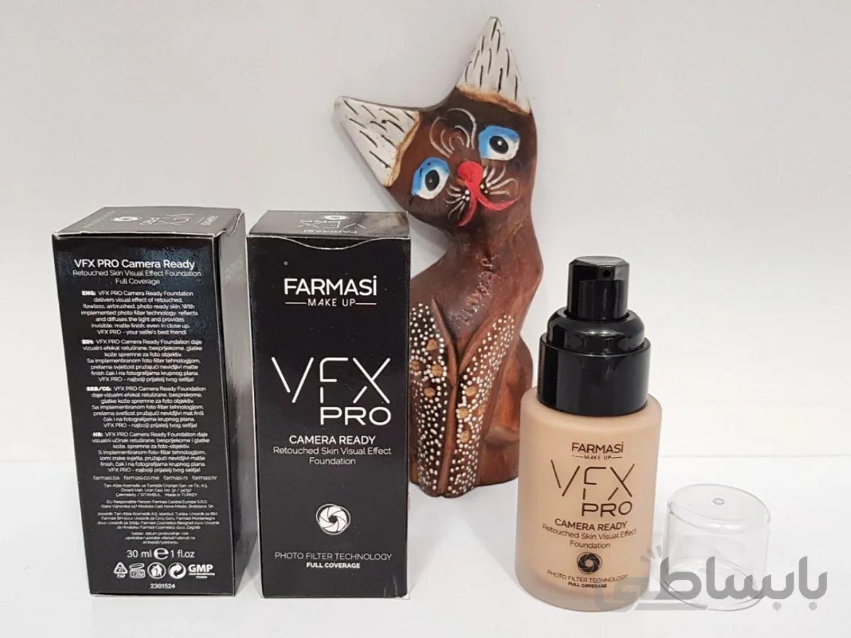 کرم پودر فارماسی FARMASI مدل شیشه ای VFX CAMERA فیلتر دوربین