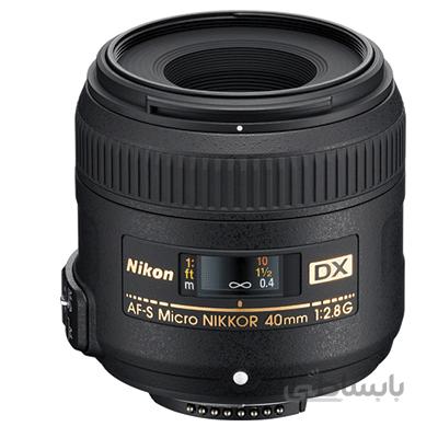 NIKON 40MM F/2.8G AF-S DX MICRO-NIKKOR LENS