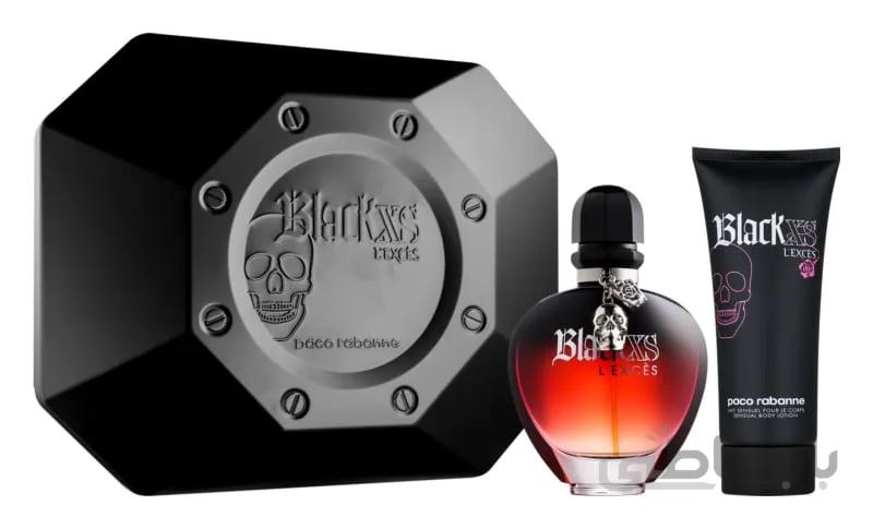 ست ادکلن لاکچری ادو تویلت زنانه پاکو رابان black xs l exces