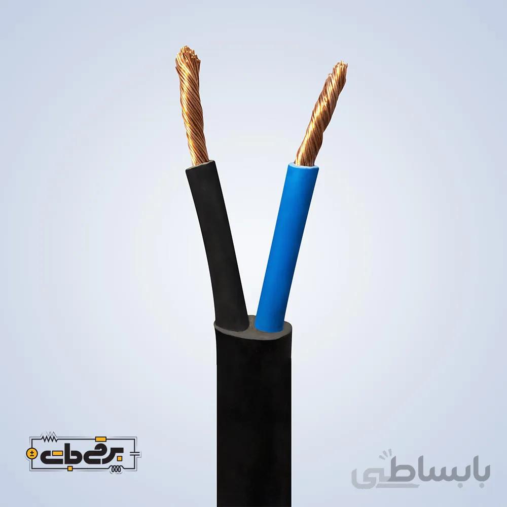 کابل افشان 2 در 4 برند مازندران