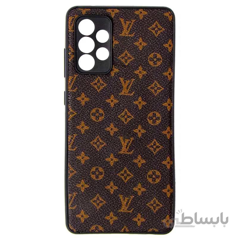 قاب چرمی لاکچری محافظ لنزدار سامسونگ Samsung A72 کد 10