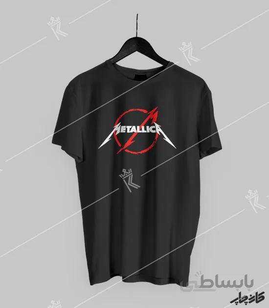 تیشرت مشکی متال 3