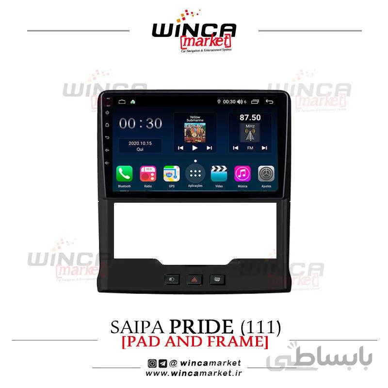 مانیتور اندروید پراید 111 برند وینکا WINCA سری S500+ پلاس مدل H855