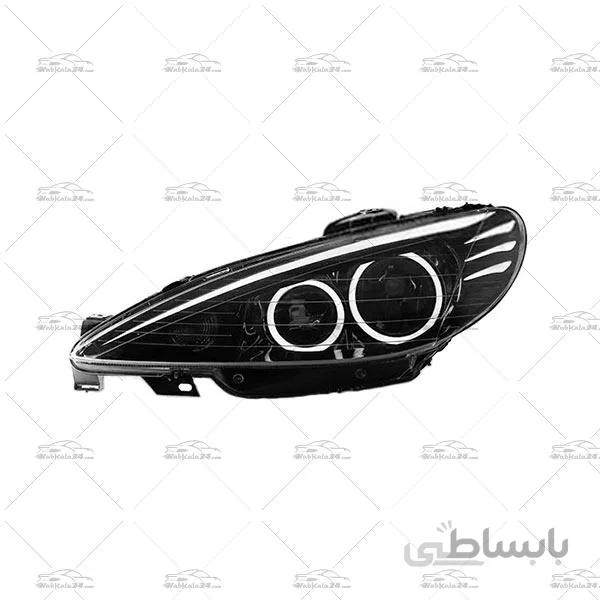 چراغ جلو اسپرت پژو 206 طرح BMW