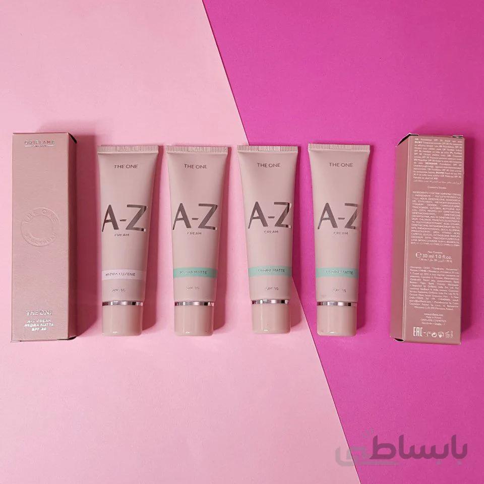 کرم پودر اوریفلیم سری د وان The One مدل A-Z هیدرا مات و لوکسین با SPF30 حجم 30 میلی لیتر