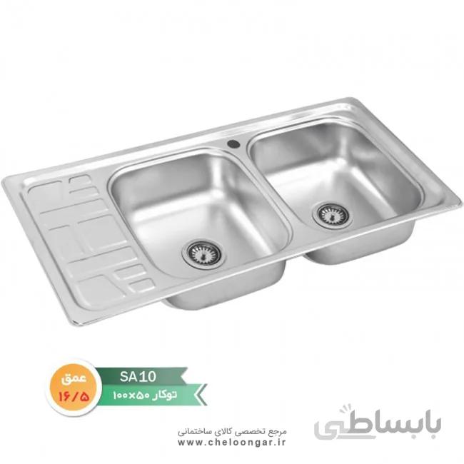 سینک ظرفشویی نگین الماس کد SA10