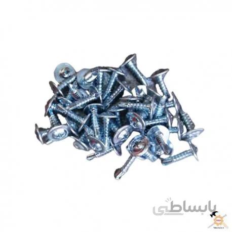 پیچ نوک مته 1/5 سانت واشر دار بسته 100 عددی