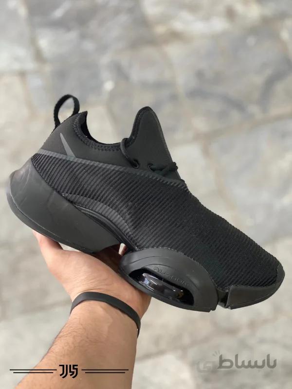 Nike Air Zoom SuperRep Black White Mens Running کتونی نایک ایر زوم سوپر رپ مشکی سفید مردانه
