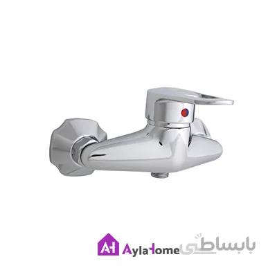 شیر مخلوط توالت موست مدل اکونومی کروم