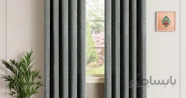پرده گونی بافت ملانژ ایرانی کد 609