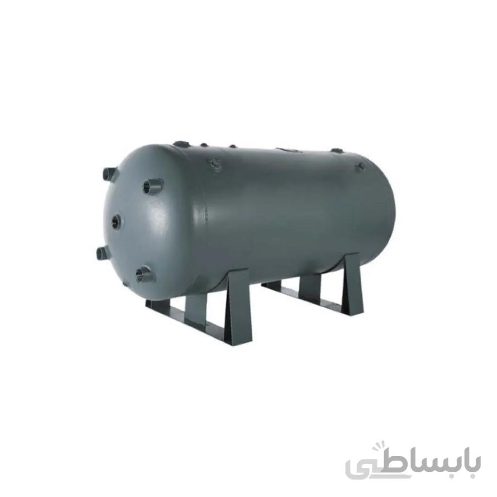 منبع کویل دار 1500 لیتری افقی با ورق 6