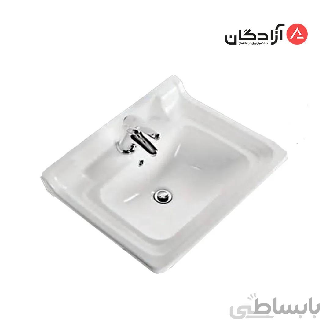 روشویی روکابینتی مروارید مدل تانیا 80