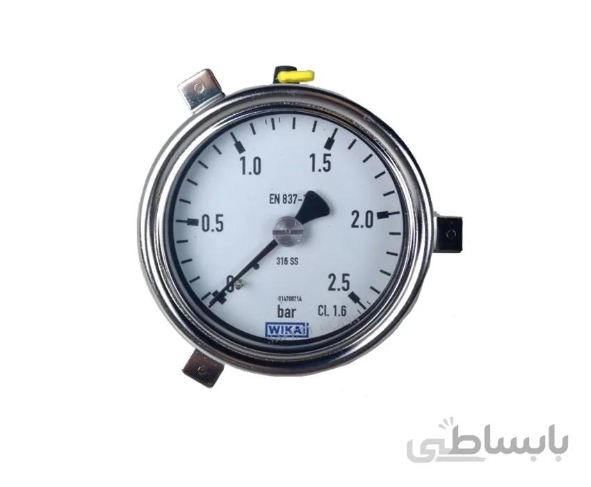مانومتر صفحه 6 سانت افقی ویکا مدل 063-50-233
