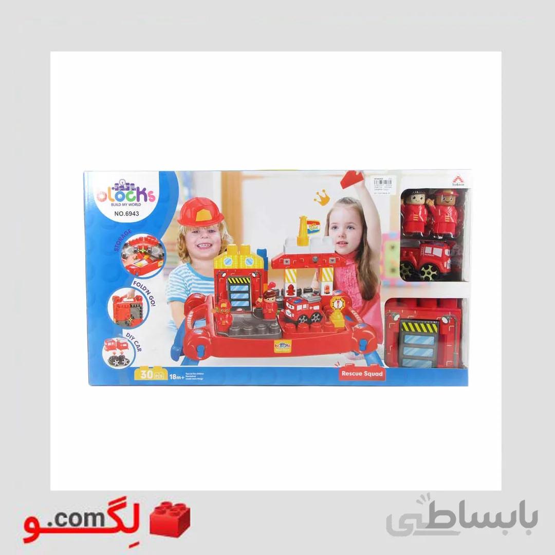 لگو آتش نشان برند Build My World آیتم ۶۹۴۳
