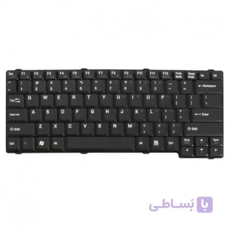 کیبورد لپ تاپ توشیبا Toshiba Satellite L25 Laptop Keyboard مشکی -بدون پیچ