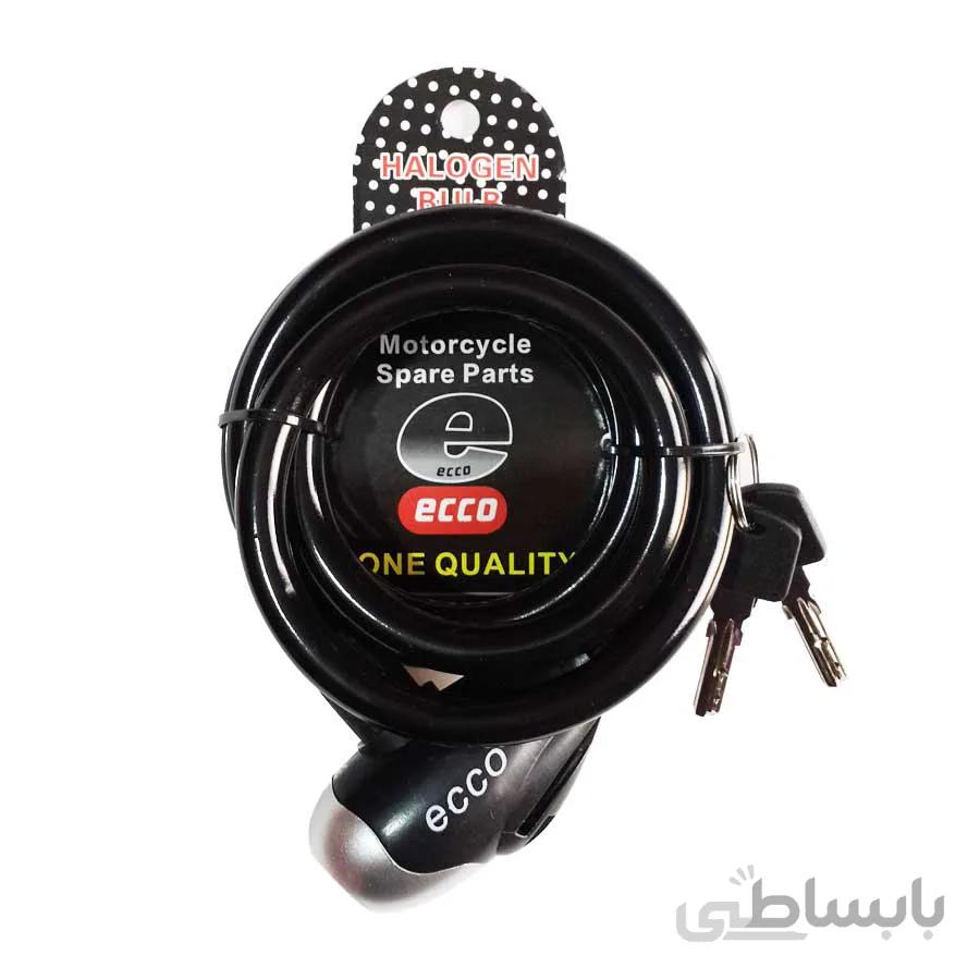 قفل کابلی دوچرخه اکو کد met-120