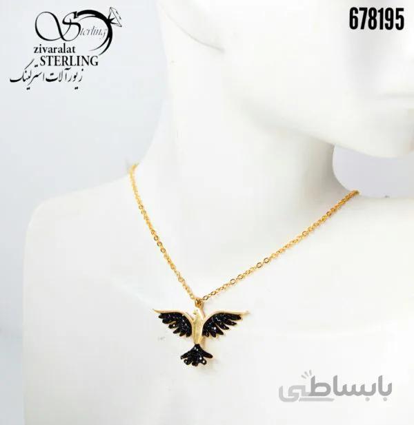 گردنبند زنانه طرح طلا کد: 3264