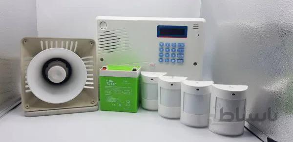 پکیج دزدگیر اماکن سیمکارتی سایلکس مدل sg8-s با چهار چشمی