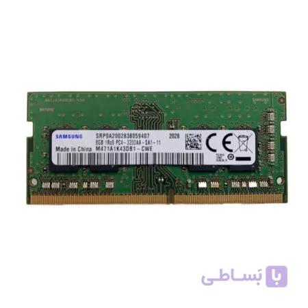 رم لپ تاپ سامسونگ مدل SAMSUNG DDR4 3200 MHz ظرفیت 8 گیگابایت