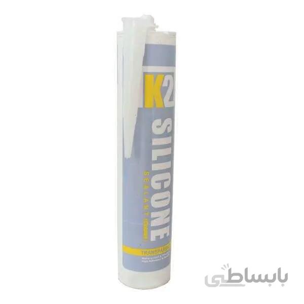 چسب سیلیکون شفاف K2 کاسپین(300ml)