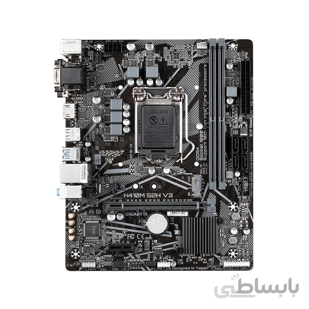 مادربرد گیگابایت مدل H410M S2H V3 ا GIGABYTE H410M S2H V3 Motherboard