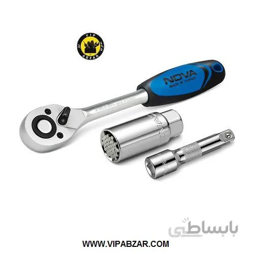 ست بکس همه کاره(9-21میلیمتر)مدلTNS-7402نووا ا TNS-7402نووا