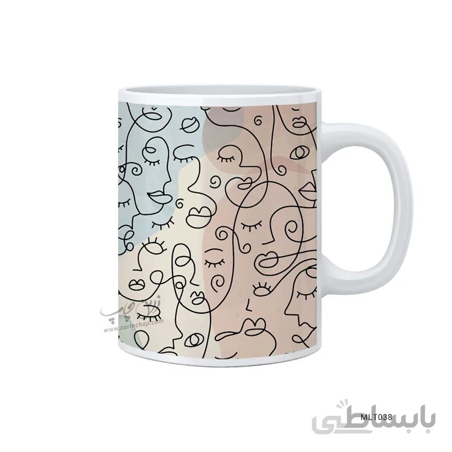 لیوان طرح مینیمال MLT038