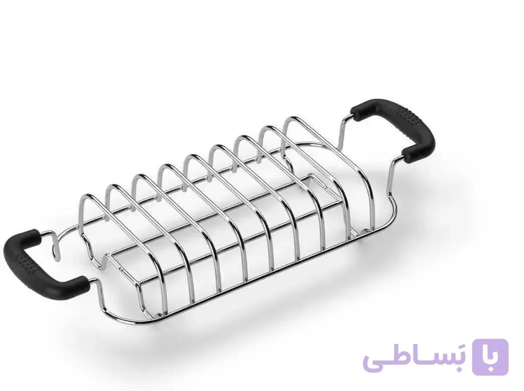 گرم کن نان توستر اسمگ ایتالیا Smeg Brötchen-Röstaufsatz TSBW01