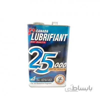 روغن موتور کانادا لوبریفنت مدل 10W40 SL 25000حجم 4 لیتر